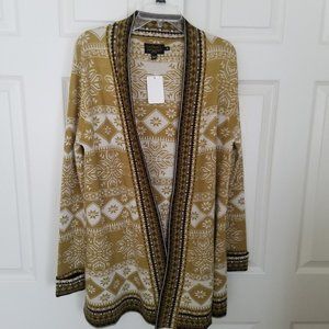Icelandic Design Ladies S Long Cardigan EUC